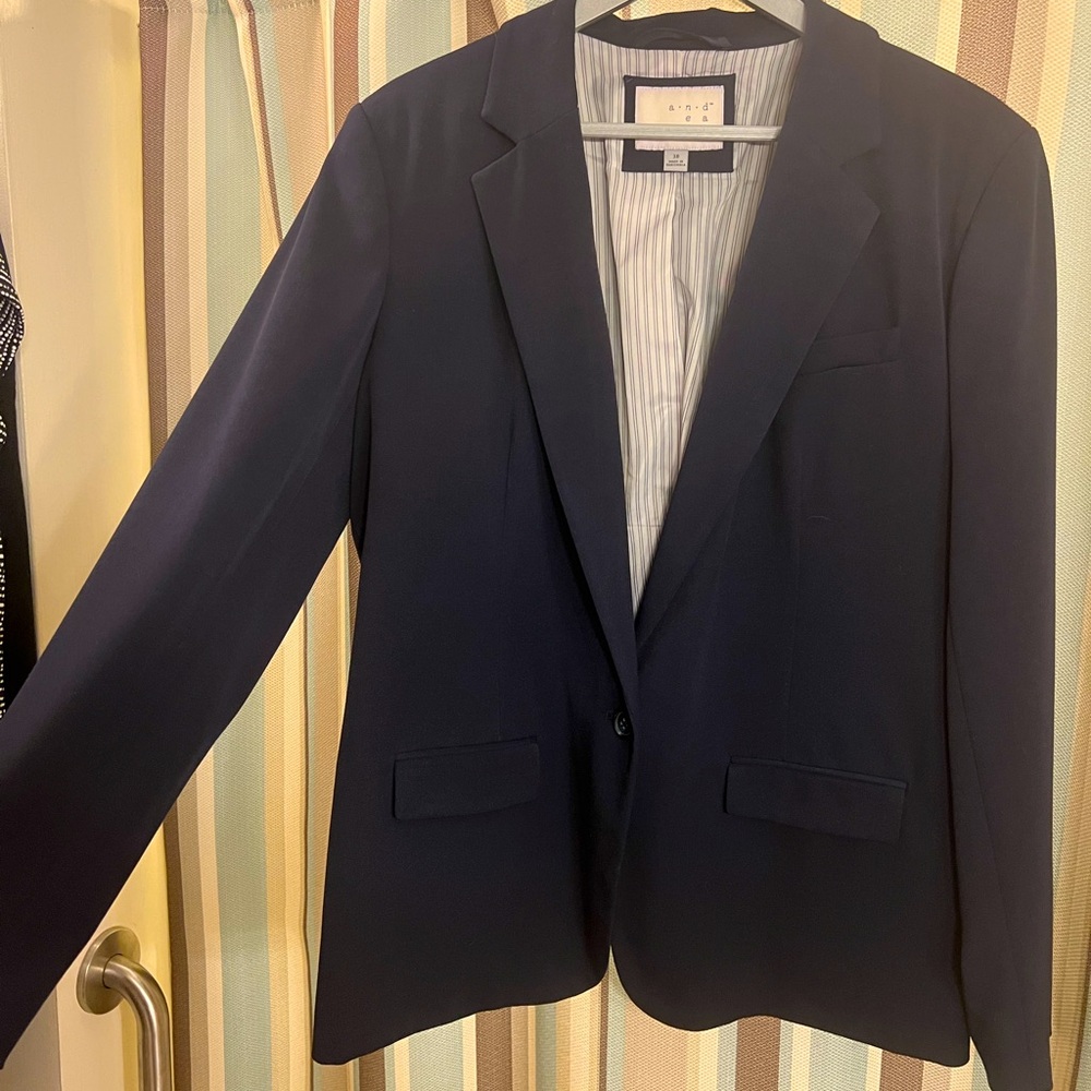 Navy blazer